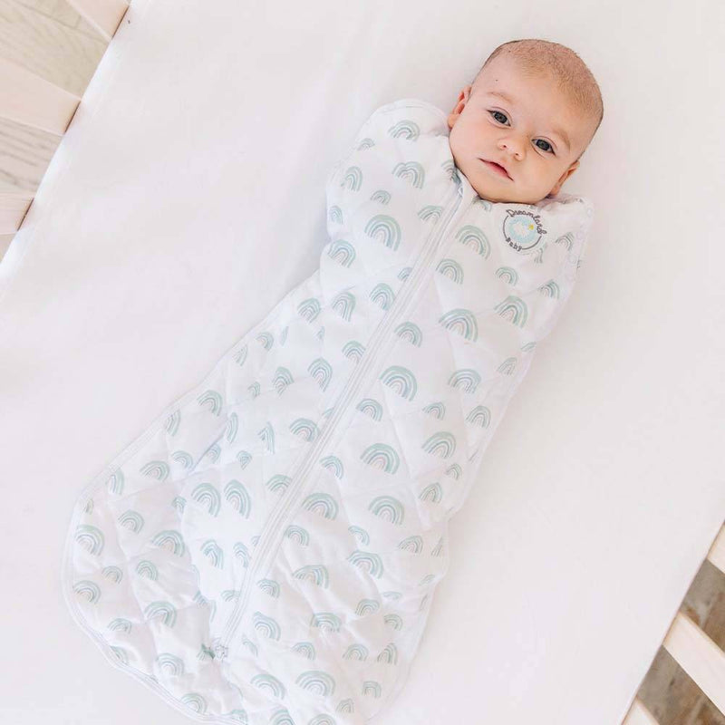 Dreamland Baby Weighted Swaddle Wrap - Rainbow