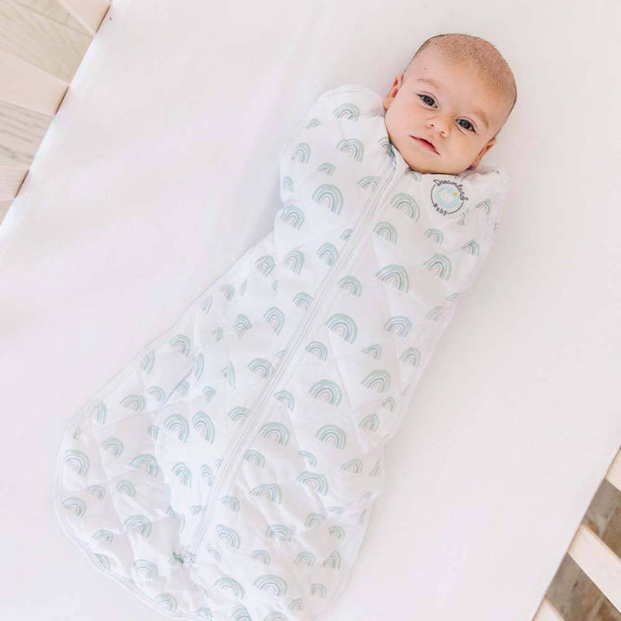 Dreamland Baby Weighted Swaddle Wrap - Rainbow
