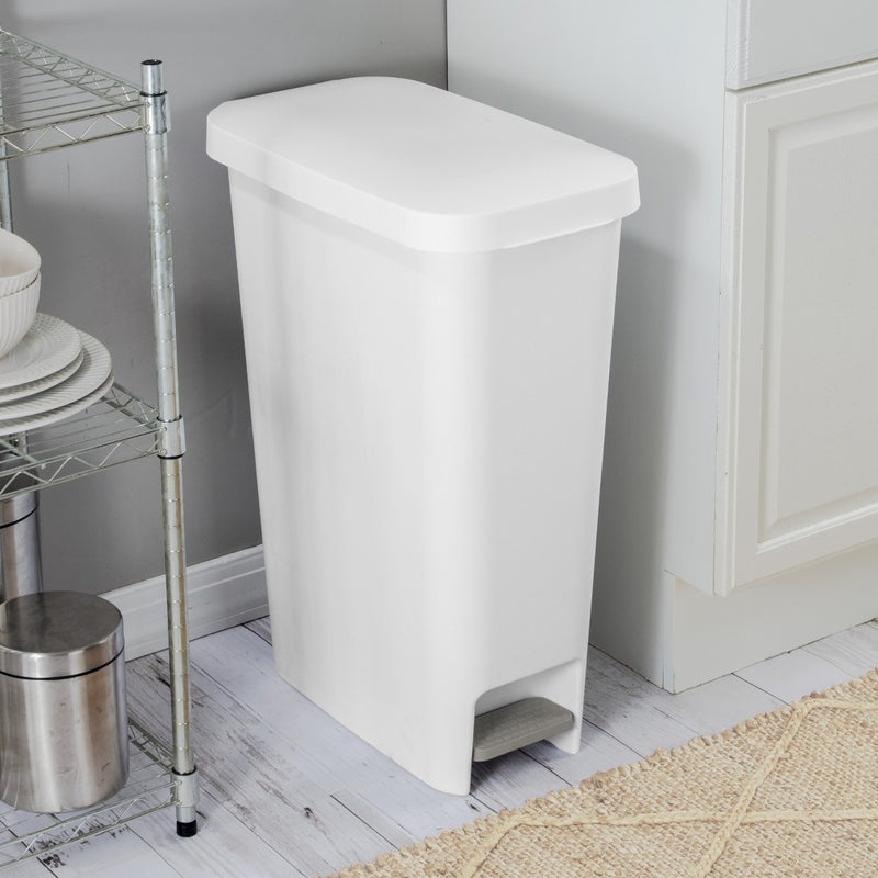11gal Slim Step Trash Can - Brightroom™ (LOCAL PICKUP ONLY)