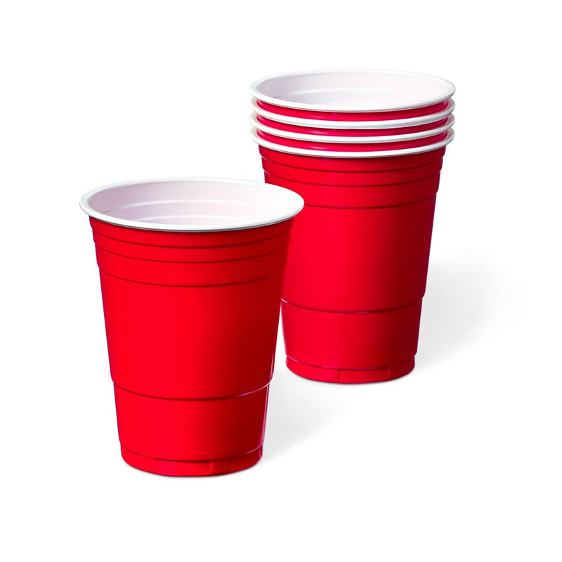 Disposable Cups - Red/White - 18oz/30ct - up & up™