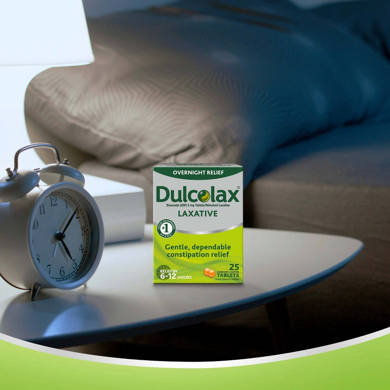 Dulcolax Gentle and Predictable Overnight Relief Laxative Tablets - 25ct