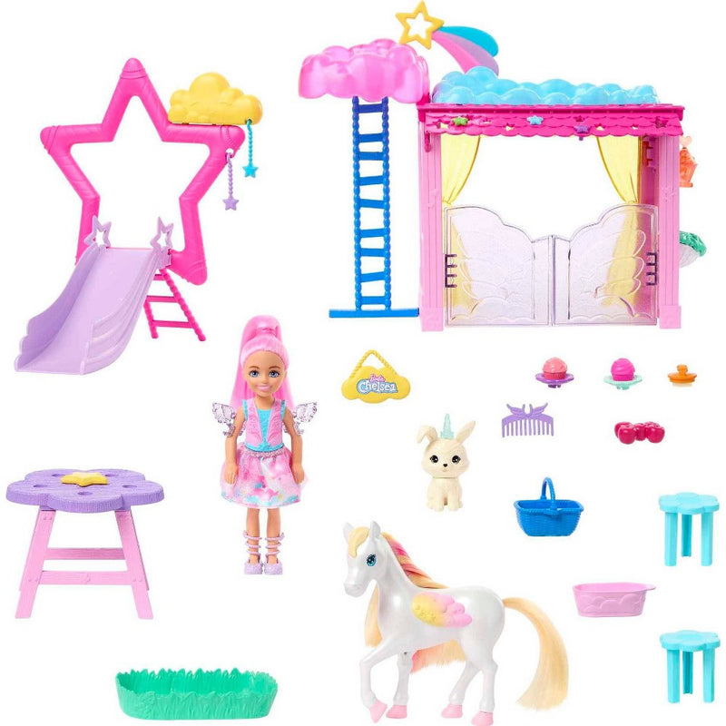 Barbie A Touch of Magic Chelsea Doll Playset with Baby Pegasus