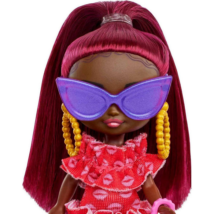 Barbie Extra Mini Minis Doll with Burgundy Hair