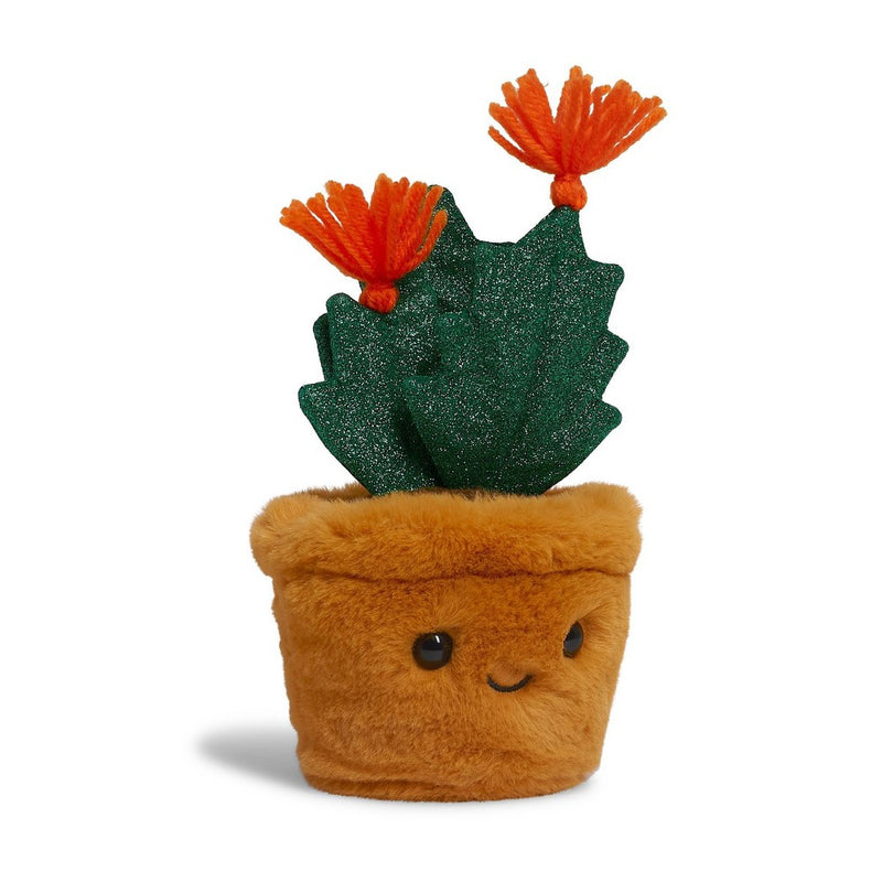 FAO Schwarz 7" Sparklers Plant Christmas Cactus Toy Plush