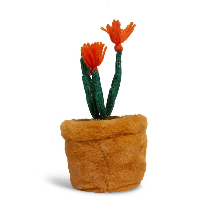FAO Schwarz 7" Sparklers Plant Christmas Cactus Toy Plush