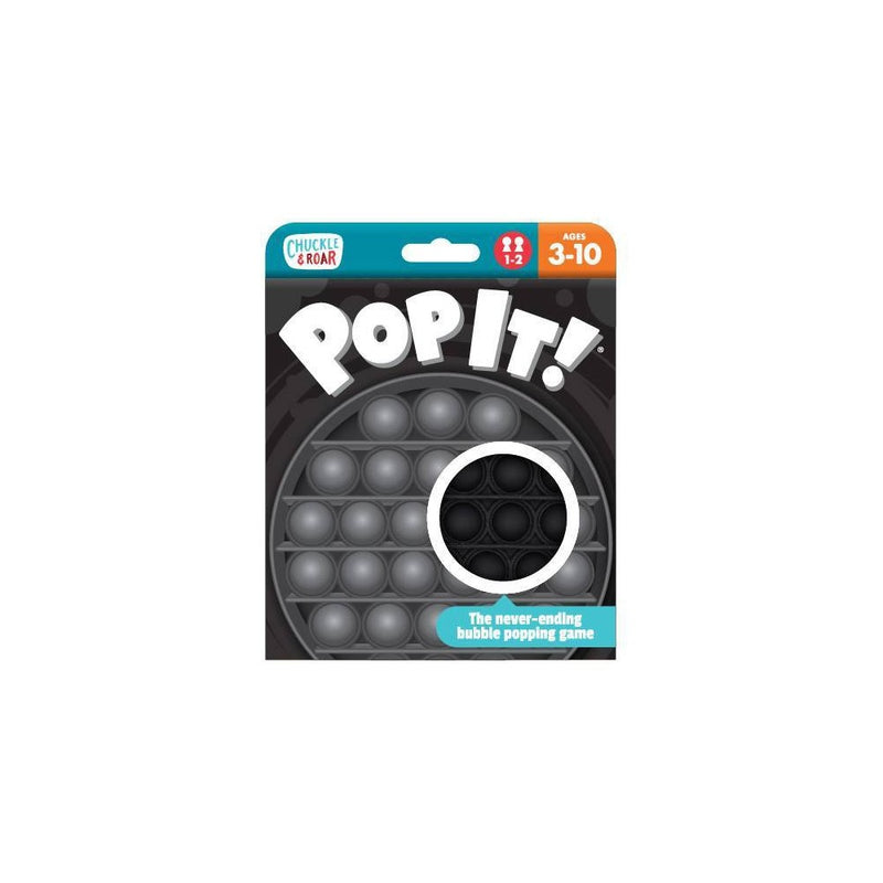 Chuckle & Roar Pop It! Fidget and Sensory Game - Black