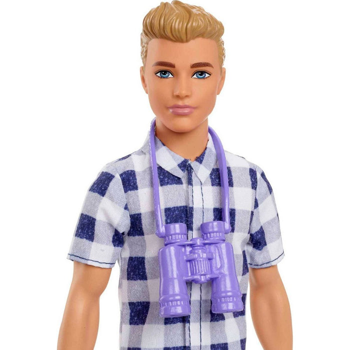 Barbie It Takes Two Ken Camping Doll - Plaid Shirt