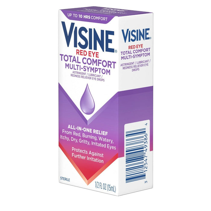 Visine Totality Multi-Symptom Relief Red Eye Drops - 0.5 fl oz