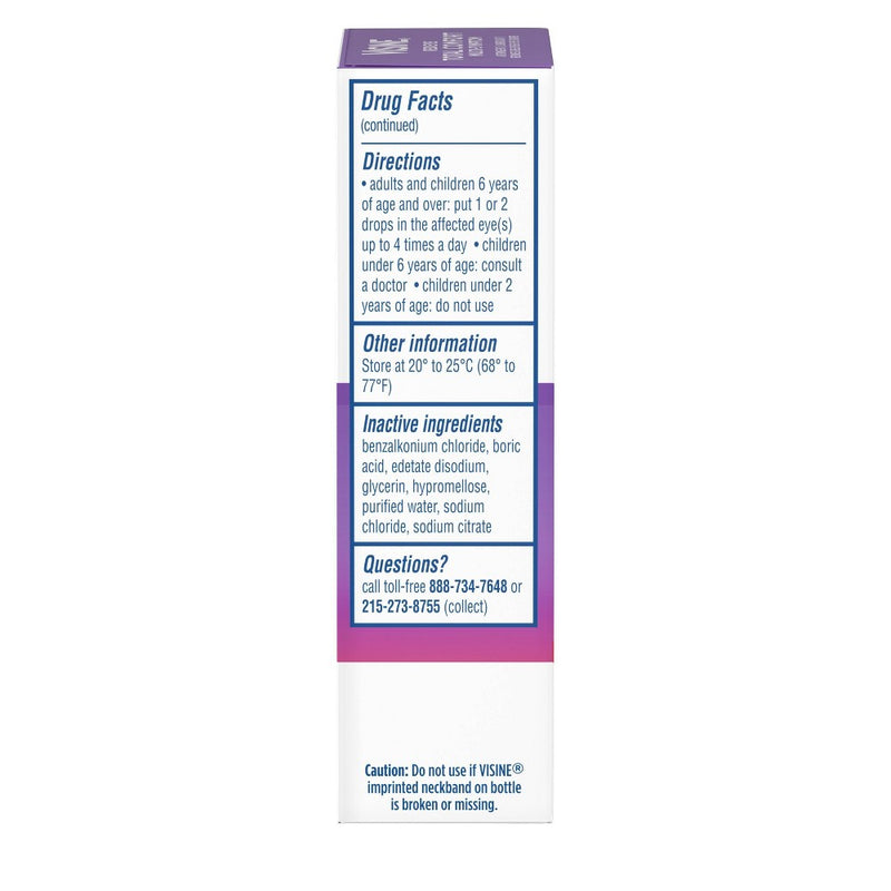 Visine Totality Multi-Symptom Relief Red Eye Drops - 0.5 fl oz