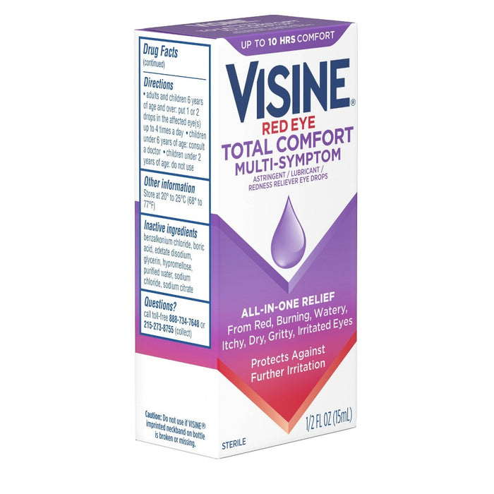 Visine Totality Multi-Symptom Relief Red Eye Drops - 0.5 fl oz