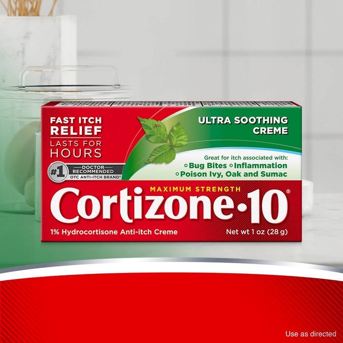 Cortizone 10 Plus Ultra Moisturizing Anti-Itch Crème - 1oz