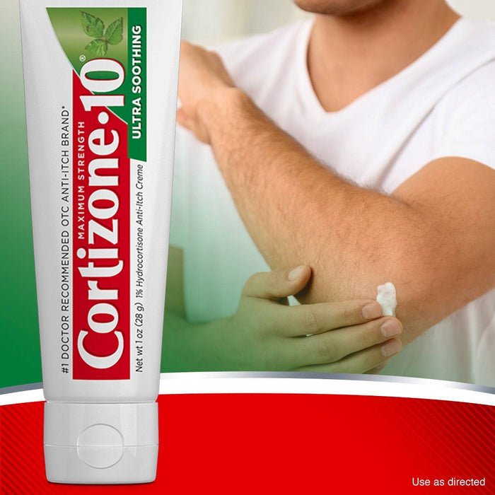 Cortizone 10 Plus Ultra Moisturizing Anti-Itch Crème - 1oz