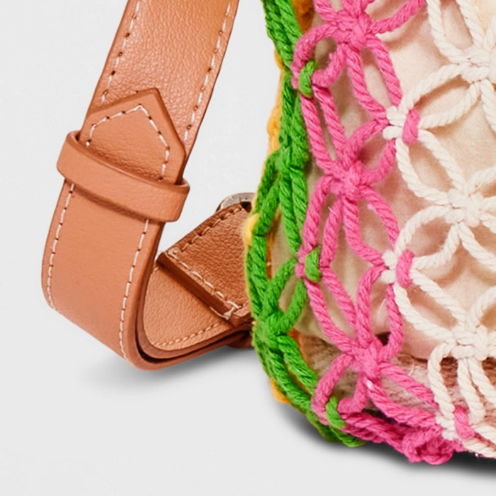 Striped Crochet Crossbody Bag - Universal Thread™