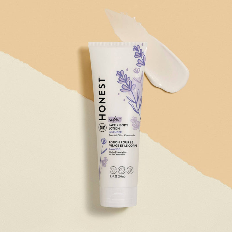 The Honest Company Calm Face + Body Lotion - Lavender - 8.5 fl oz