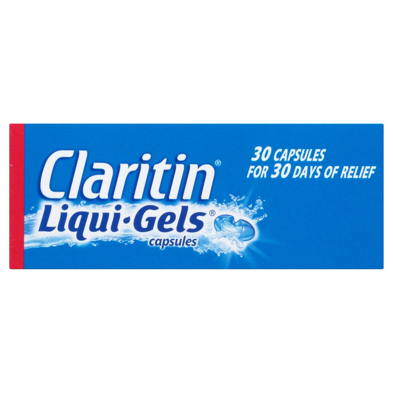 Claritin Allergy Relief 24 Hour Non-Drowsy Loratadine Liquid Gel - 30ct