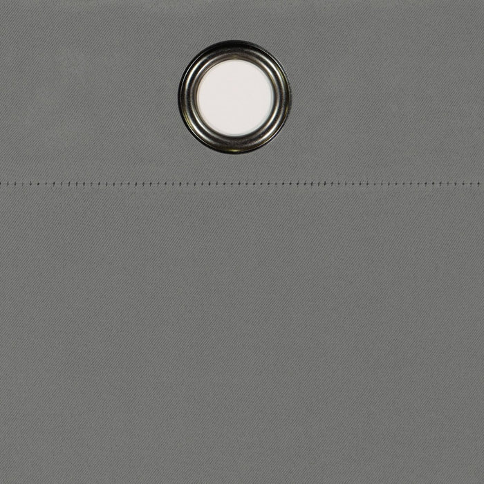 2pk 37"x63" Blackout Shadow Window Curtain Panels Gray - Eclipse