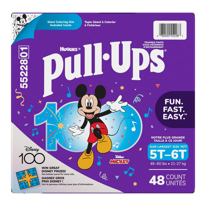 Pull-Ups Boys' Learning Designs Training Pants Giga Pack - Size 5T-6T - 48ct