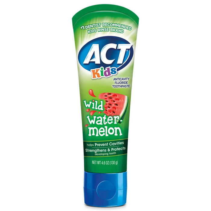 ACT Kids' Wild Watermelon Toothpaste - 4.6oz
