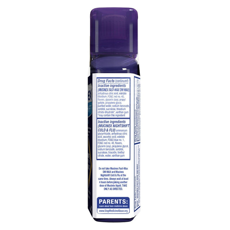Mucinex DM Max Strength Multi-Symptom Medicine - Day & Night - Liquid - 6fl oz/2ct