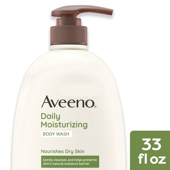 Aveeno Daily Moisturizing Body Wash with Pump - Soothing Oat - 33 fl oz