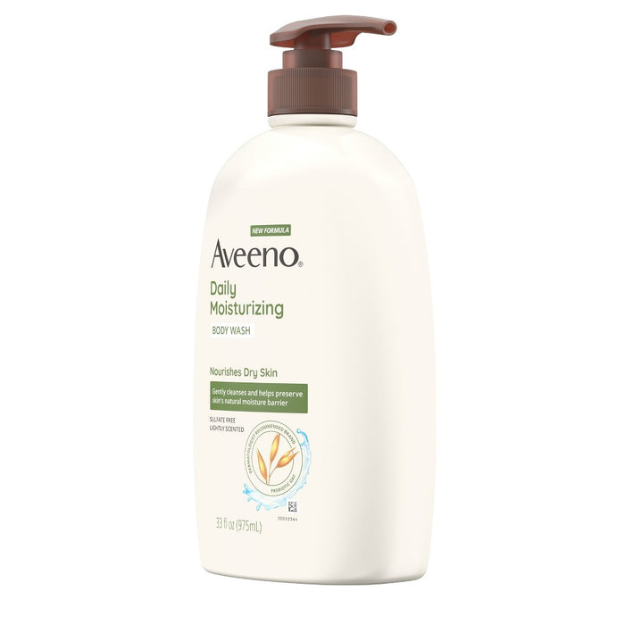 Aveeno Daily Moisturizing Body Wash with Pump - Soothing Oat - 33 fl oz