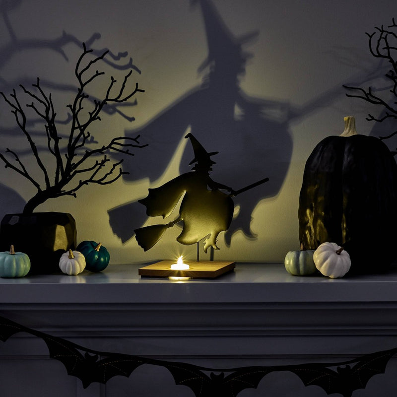 Light Up Witch Shadow Projector Halloween Scene Prop - Hyde & EEK! Boutique™