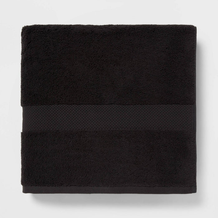 Performance Plus Bath Towel Black - Threshold™
