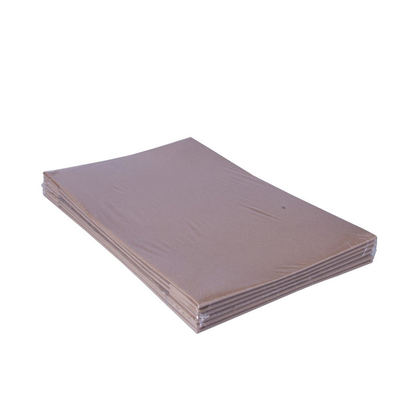 3ct Kraft Shirt Gift Box Brown - Spritz™