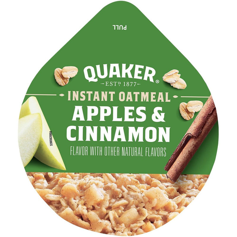 Quaker Instant Oatmeal Cup Apple Cinnamon 1.51oz
