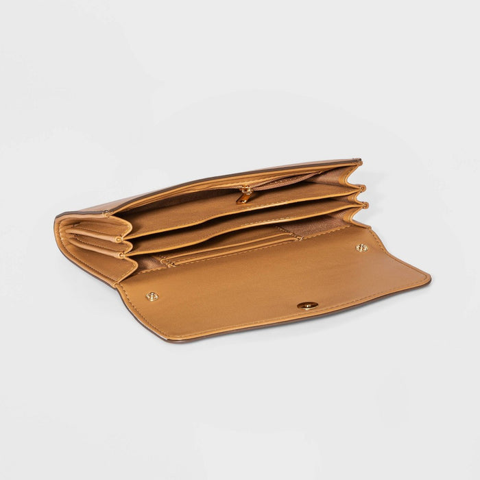 Flap Crossbody Bag - A New Day™ Brown