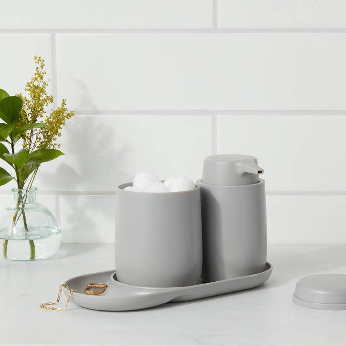 Bath Coordinates Bundle Gray - Room Essentials™