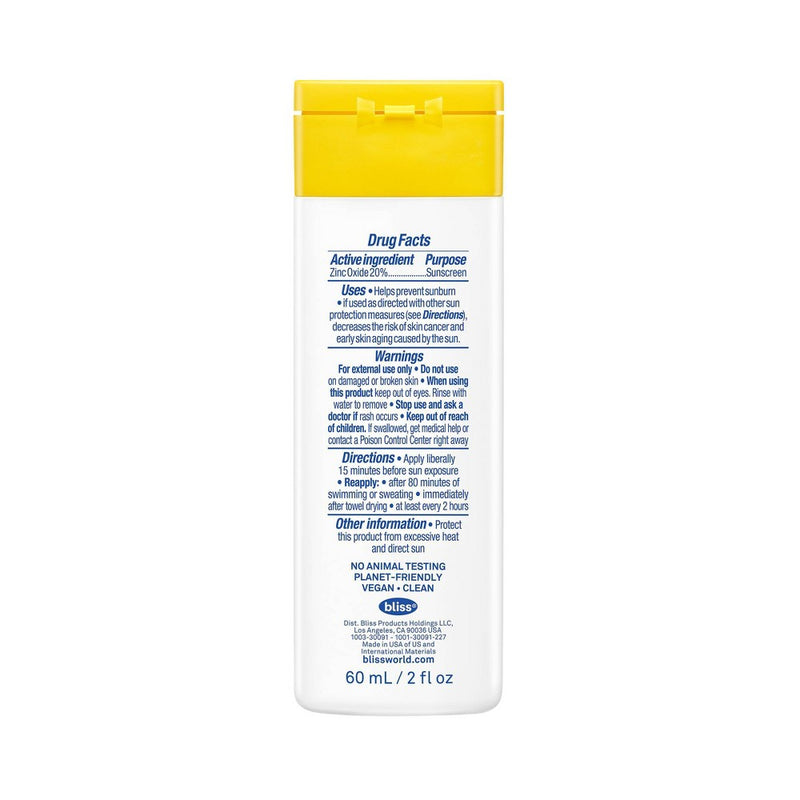 bliss Blockstar Sheer Liquid Daily Mineral Sunscreen - SPF 50 - 2 fl oz