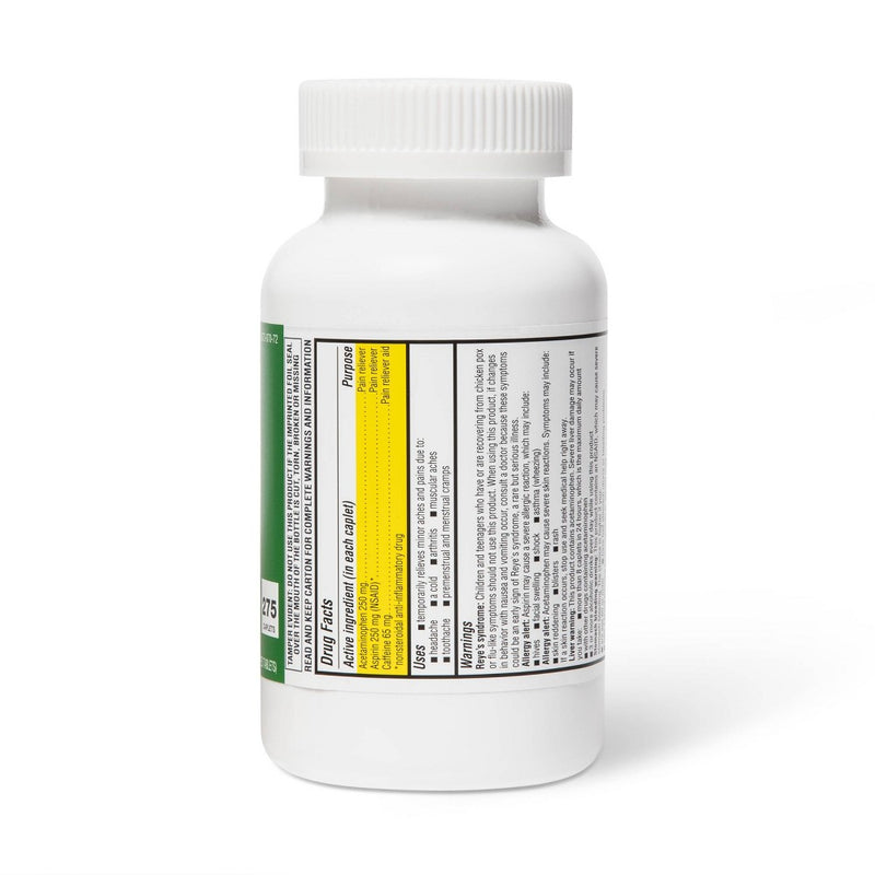 Acetaminophen & Aspirin (NSAID) Added-Strength Pain Reliever Caplets - 275ct - up & up™