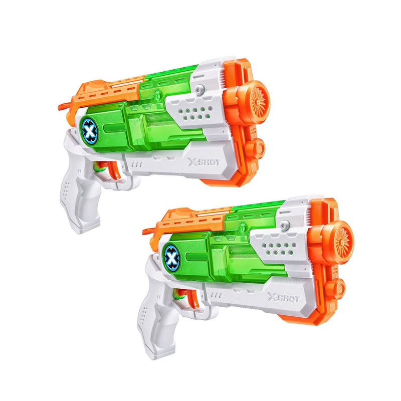 X-Shot Water Fast-Fill Micro Water Blaster Toy 2pk by ZURU - S