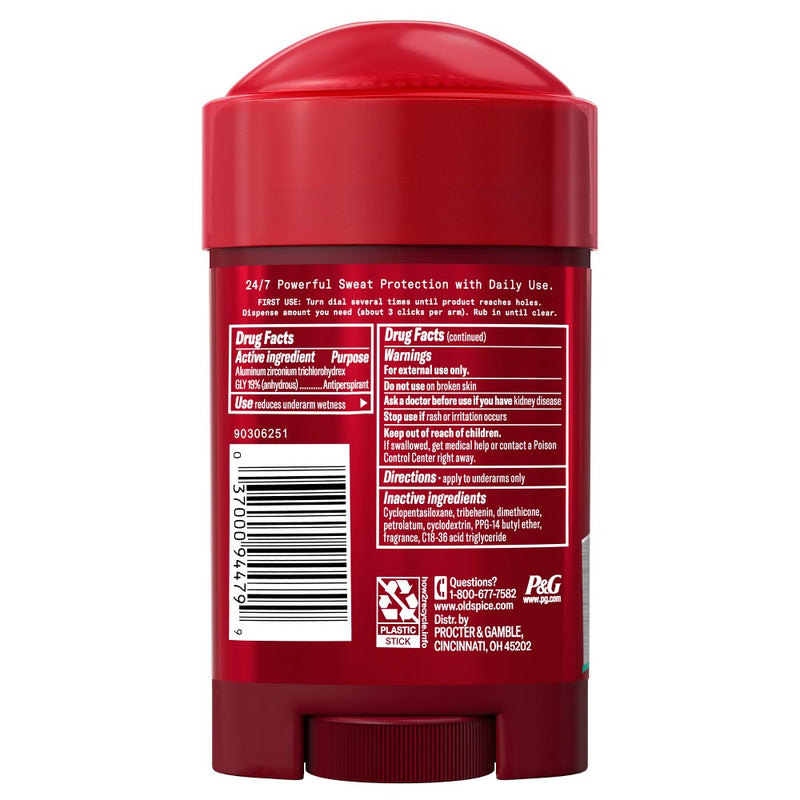 Old Spice Hardest Working Collection Sweat Defense Antiperspirant & Deodorant Pure Sport Plus Twin Pack - 2.6oz