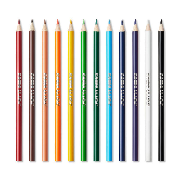 12ct Colored Pencils - Mondo Llama™