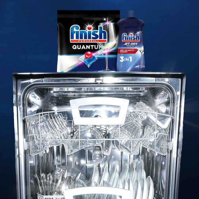 Finish Quantum Ultimate Clean & Shine Dishwasher Detergent Tablets - 22ct