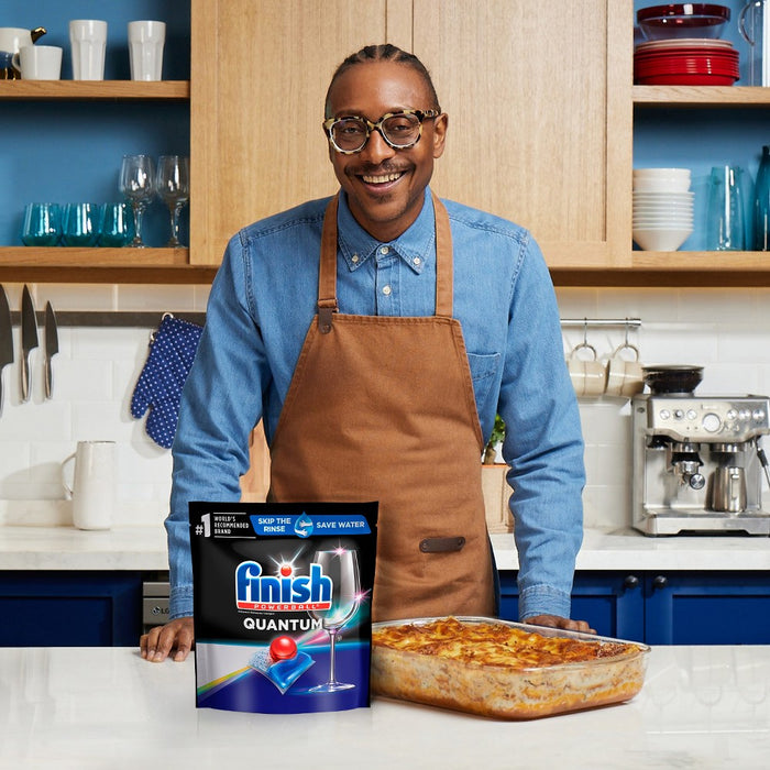 Finish Quantum Ultimate Clean & Shine Dishwasher Detergent Tablets - 22ct
