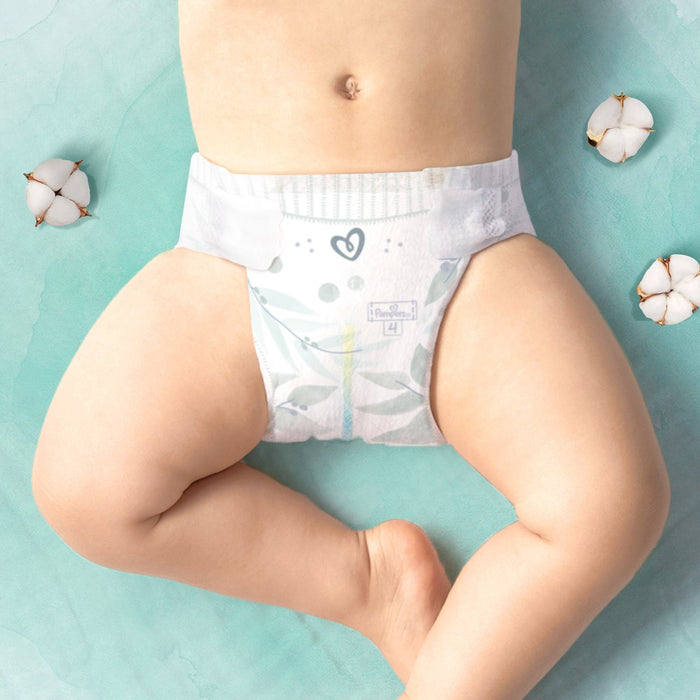 Pampers Pure Protection Disposable Diapers Enormous Pack - Size 7 - 60ct