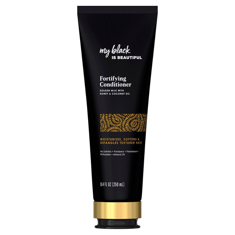 My Black is Beautiful Sulfate-Free Fortifying Conditioner with Golden Milk for Curly Hair - 8.4 fl oz