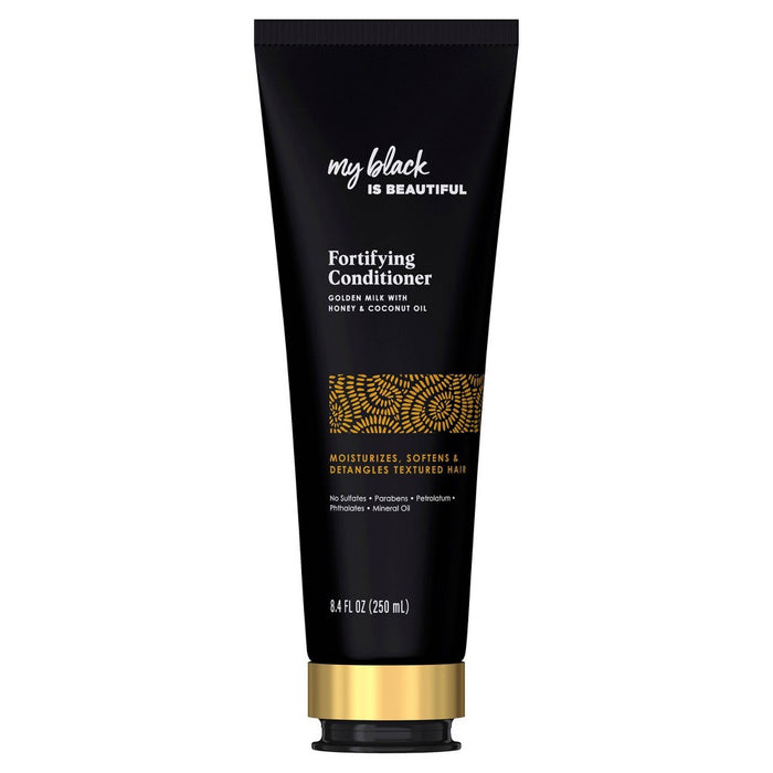 My Black is Beautiful Sulfate-Free Fortifying Conditioner with Golden Milk for Curly Hair - 8.4 fl oz