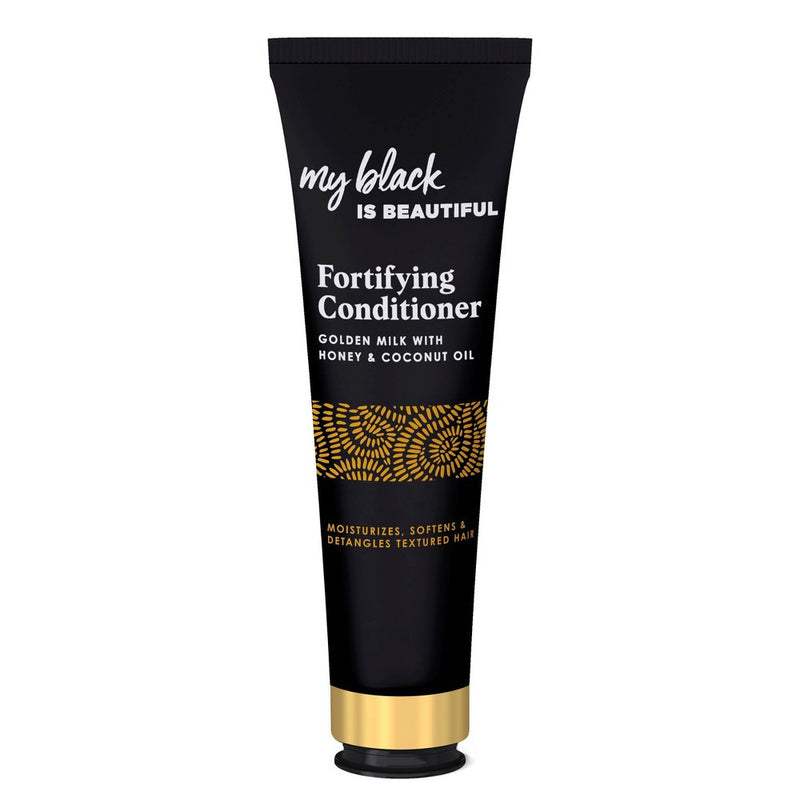 My Black is Beautiful Sulfate-Free Fortifying Conditioner with Golden Milk for Curly Hair - 8.4 fl oz