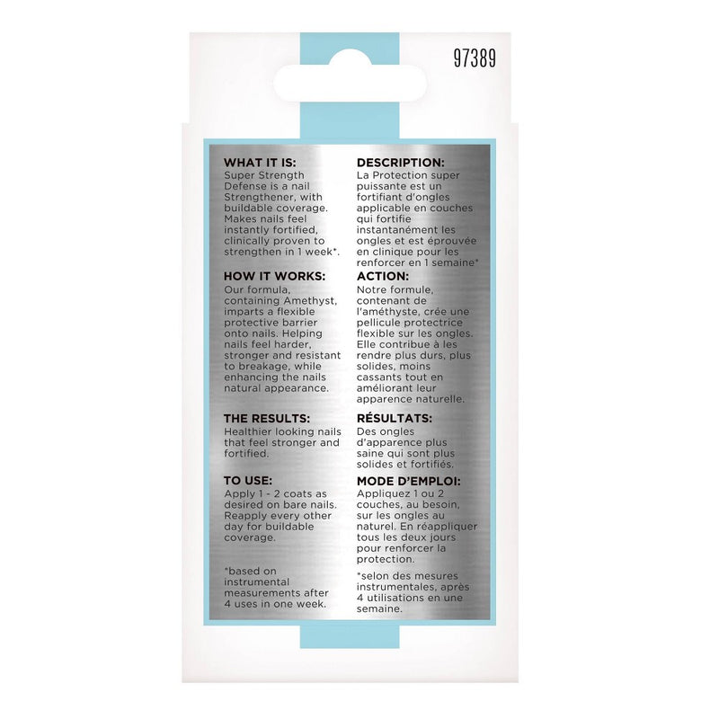 Sally Hansen Repair + Rescue Super Strength Defense Nail Treatment - 0.44 fl oz