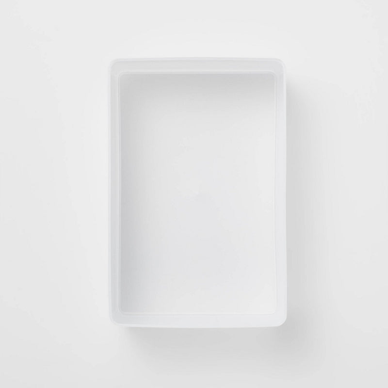 Large Plastic Bathroom Tray Clear - Brightroom™