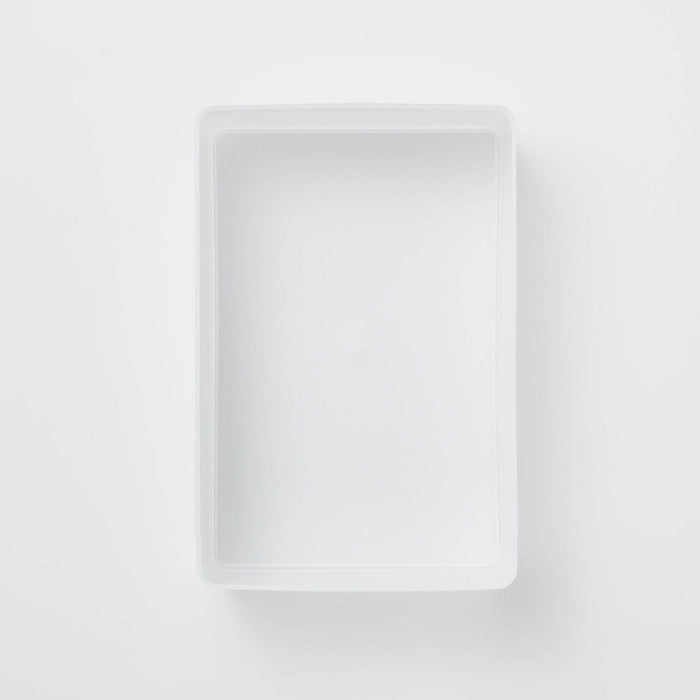 Large Plastic Bathroom Tray Clear - Brightroom™
