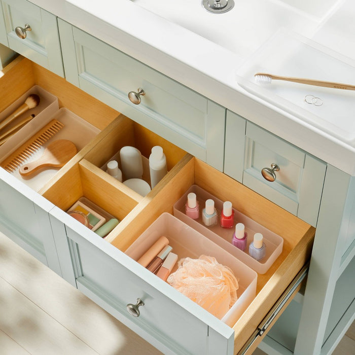 Large Plastic Bathroom Tray Clear - Brightroom™