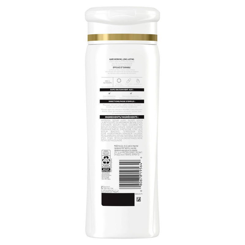 Pantene Pro-V Classic Clean Shampoo - 12 fl oz