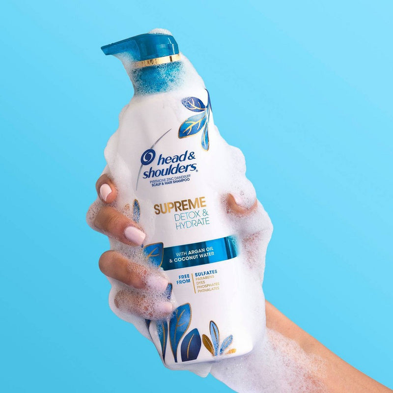 Head & Shoulders Supreme Sulfate Free Detox & Hydrate Shampoo - 11.8oz