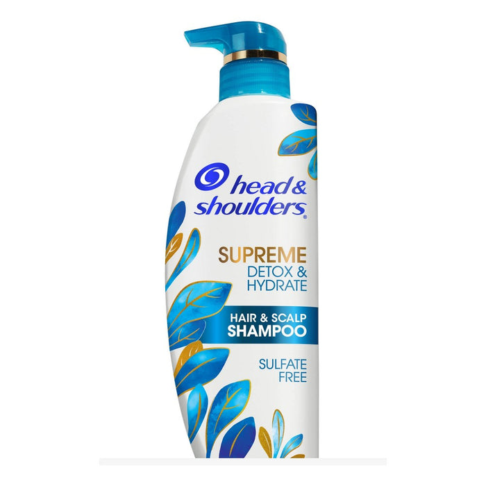 Head & Shoulders Supreme Sulfate Free Detox & Hydrate Shampoo - 11.8oz