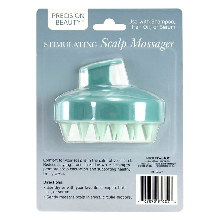 Swissco Shampoo Scalp Massage Hair Brush - Blue